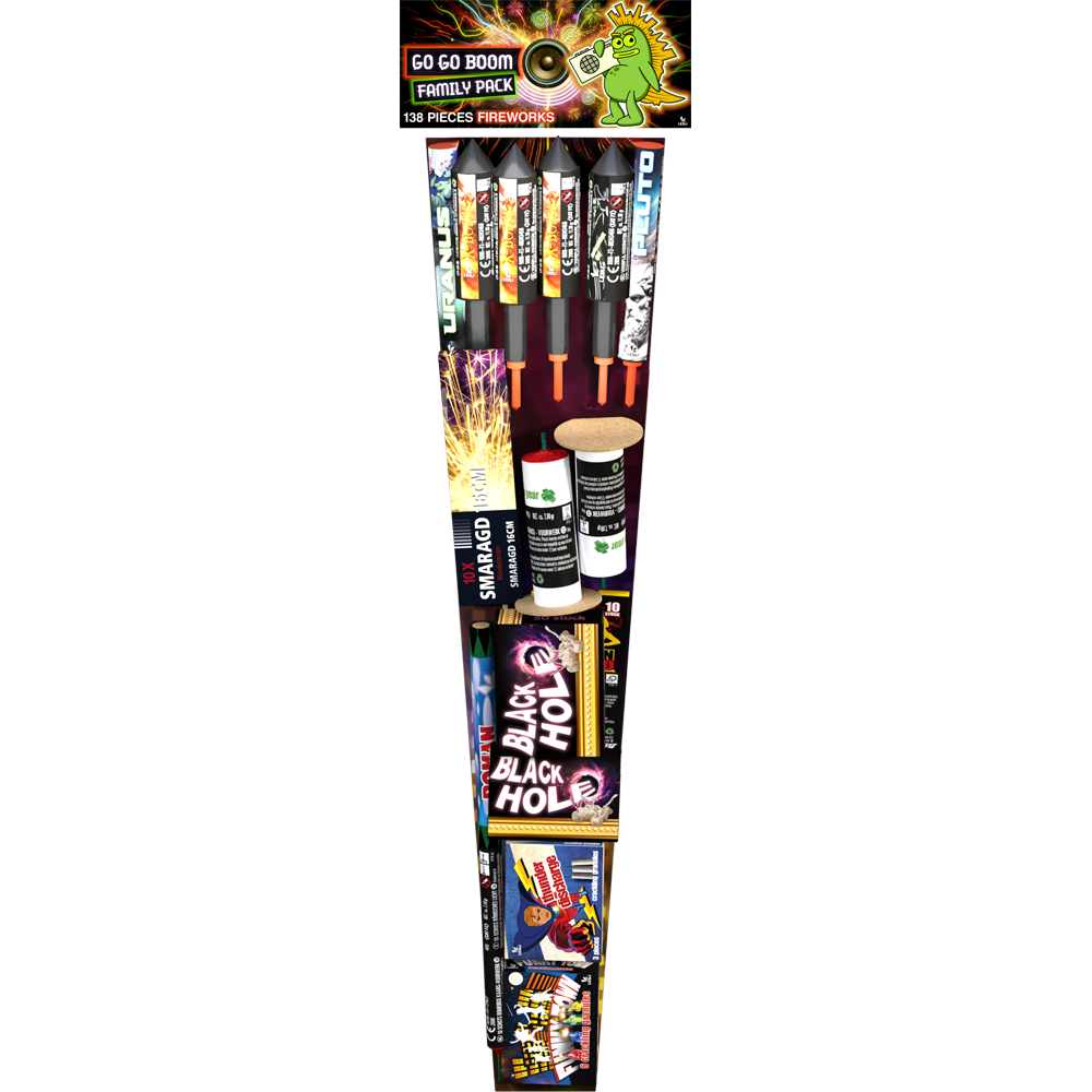 Go Go Boom Familypack
